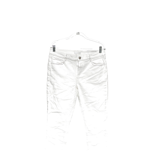 LOFT Other - LOFT White Cropped Pants - Size 30, Spring/Summer